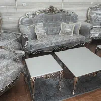 مبل کلاسیک استیل ۷ نفره شرکتی