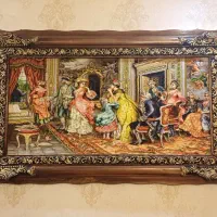 تابلو فرش ماشینی وداع آخر