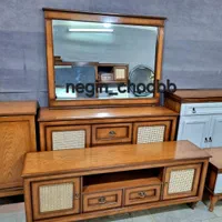 میز تی وی/میز تلویزیون/ حصیری سندبلاست|میز تلویزیون|مشهد, طلاب|دیوار