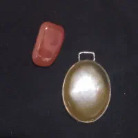 سنگ عقیق زرد با مهره|جواهرات|قم, نیروگاه|دیوار