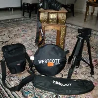 دوربین کنون 4000D به همراه تمام وسایل و جعبه