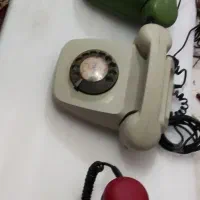 تلفن چرخشی|تلفن رومیزی|قم, انسجام|دیوار