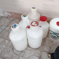 سطل برا جمع آوری زعفران  و دبه آب