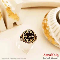 انگشتر طلاروس مردانه رنگ ثابت مناسب روز مرد