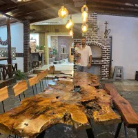 ناهار خوری میزعسلی صندلی|میز و صندلی غذاخوری|آمل, |دیوار