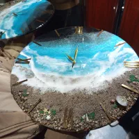 ساعت دیواری رزینی|ساعت دیواری و تزئینی|شیراز, معالی‌آباد|دیوار