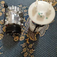 یک عدد. کمپرسور کلر و یک عدد پمپ بنزین کامل ماشین