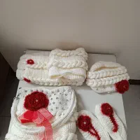 ست دست بافت شیک و زیبا|لباس|تهران, شهمیرزادی|دیوار