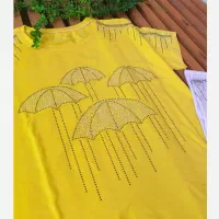 تیشرت جلو نگین نگین مول چتری|لباس|کرج, پیشاهنگی|دیوار