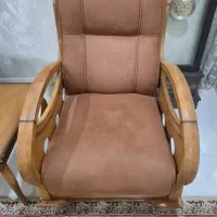 ست 9نفره مبلمان چوب راش اصل با روکش کاملا نو نو|مبلمان خانگی و میز عسلی|شوشتر, |دیوار