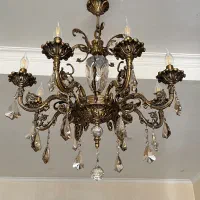 لوستر برنجی