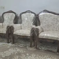 مبل سلطنتی ۹ نفره تمیز|مبلمان خانگی و میز عسلی|قوچان, |دیوار