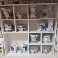 ظرف گل پنبه یه کار خاص و زیبا|صنایع دستی و سایر لوازم تزئینی|گنبد کاووس, |دیوار