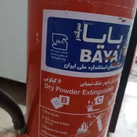 کپسول آتش نشانی پودر بایا 6 کیلویی