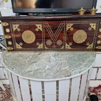 صندوق چوبی قدیمی ساج