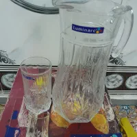 پارچ ولیوان امپراطوری لومینارک فرانسه داخل کارتون|ظروف سرو و پذیرایی|کرمانشاه, |دیوار