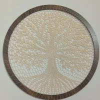 بافتنی ماندالا درخت زندگی