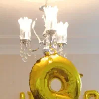 لوستر ۳ شاخه طرح لاله