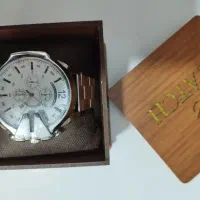 ساعت مچی مردانه دیزل شاخ دار نقره ای