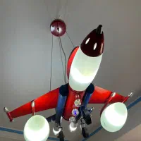 لوستر طرح هواپیما