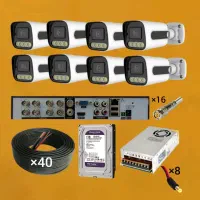 دوربین مداربسته 5mp)(امنیت پایدار بولت ودام