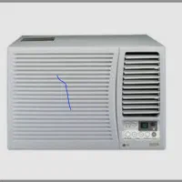 کولر گازی پنجره ای ۱۸هزار ال جی