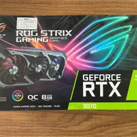 کارت گرافیک Rtx 3070 asus rog strix