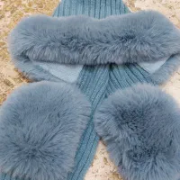 شال و کلاه سرهمی دخترانه