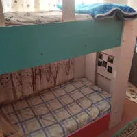 تخت دوطبقه با تشک