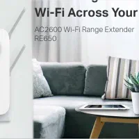 فروش توسعه دهنده شبکه بی‌سیم تی پی-لینک مدل RE650