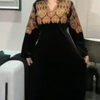 لباس خلیجی،ماکسی خلیجی،ماکسی مخمل،ماکسی وارداتی|لباس|سنگر, |دیوار