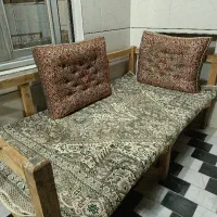 تخت چوبی نو