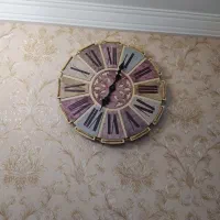 ساعت دیواری طرح لوتوس