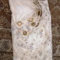 پرده پانچ حریر با آستر|پرده، رانر، رومیزی|شیراز, فرهنگ شهر|دیوار