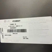 تلویزین 49 اینچ ال جی بدون تصویر در حد نو|تلویزیون و پروژکتور|اهواز, شهرک پیام|دیوار