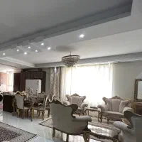 مبلمان استیل به همراه میز نهارخوری و کنسول و آینه