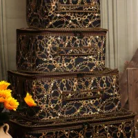 انواع باکس مخمل 6لایه فوم دار