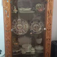 بوفه چوبی طرح دار