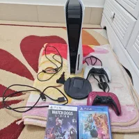 کار کرده در حد نو ps5  ریجن اروپا با وسایل کامل