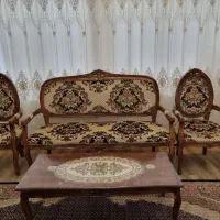 مبل ۹ نفره تمام چوب