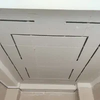 کناف کاری سقف ساده لاین نوری نورمخفی