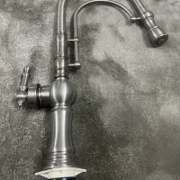 شیر آشپزخانه کروم مات