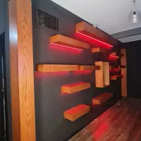 کارگاه نجاری نجار رنگکار سیار چوب MDF کابینت کمد