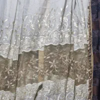 پرده سالن وخوب|پرده، رانر، رومیزی|قم, شهرک فاطمیه|دیوار