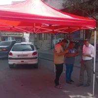 چادر آلاچیق سیارسایبان چترمیزصندلی برزنت گلشن300