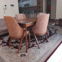 میز ناهارخوری خوری...چهارنفره|میز و صندلی غذاخوری|شاهینشهر, شهرک گلدیس|دیوار