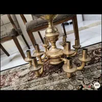 یه عدد لوستر طلایی در حد نو بدون خط و خش|لوستر و چراغ آویز|تهران, شهرک آزادی|دیوار