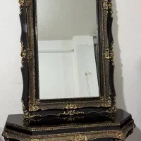 آینه کنسول تماما چوب کار دست
