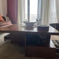 میز پذرایی مربع با طول یک متر
