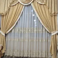 ۲عددپرده باکلیه متعلقات